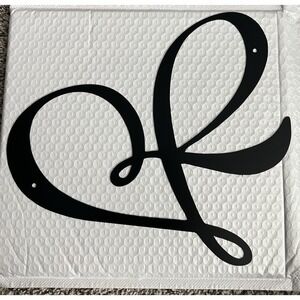 Infinity Heart‎ Wall Decor Creative Metal Art Love Sign Unique Infinity
